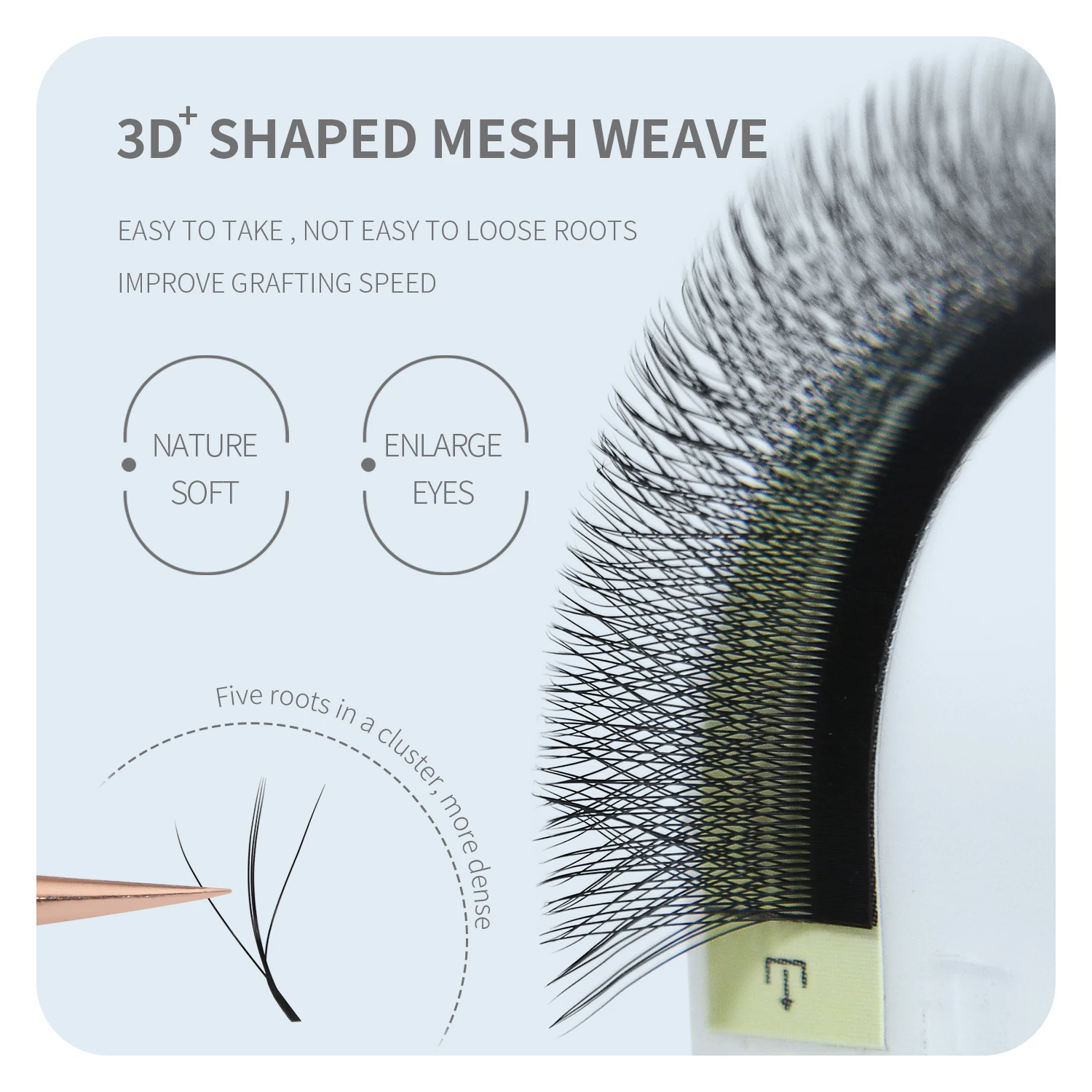 ANNAFRIS 3D W สาม Core Eyelash - Red Clover Flower บทวิจารณ์และราคา