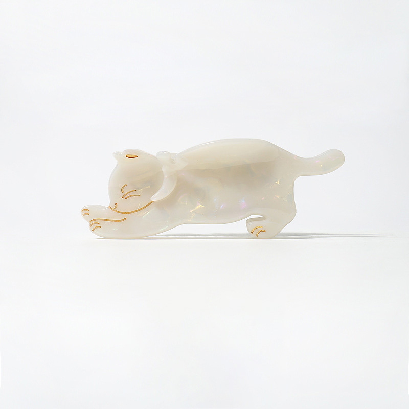 กิ๊บติดผมลายเสือดาวสไตล์อินส์  - Cat Claw Bark บทวิจารณ์และราคา
